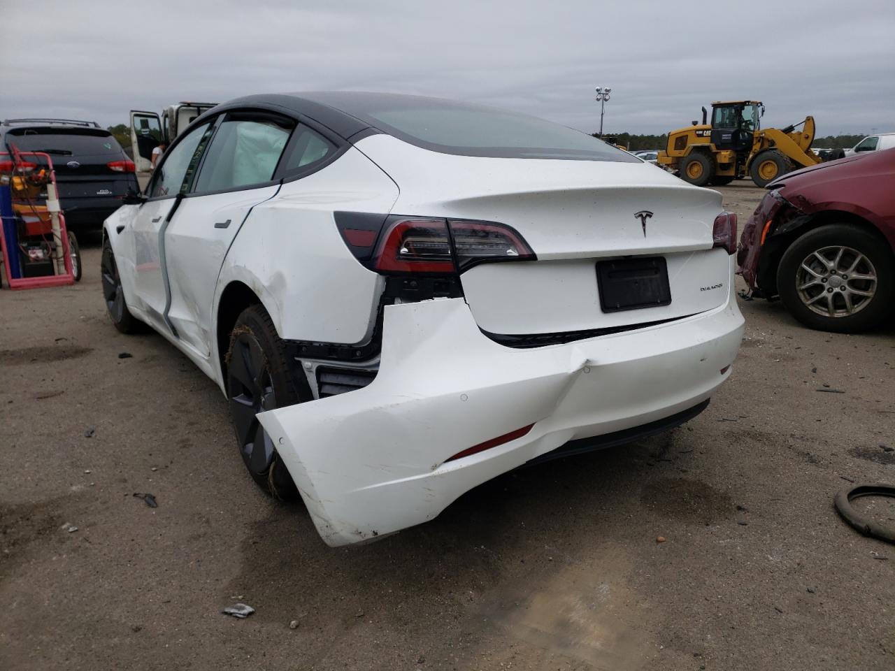 Photo 3 from auction – 2021 TESLA MODEL 3 with VIN 5YJ3E1EB1MF924744