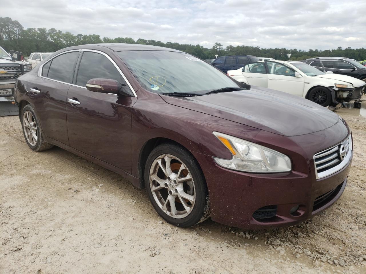 NISSAN MAXIMA S 2014 with VIN 1N4AA5AP8EC439999 - Photo from auction