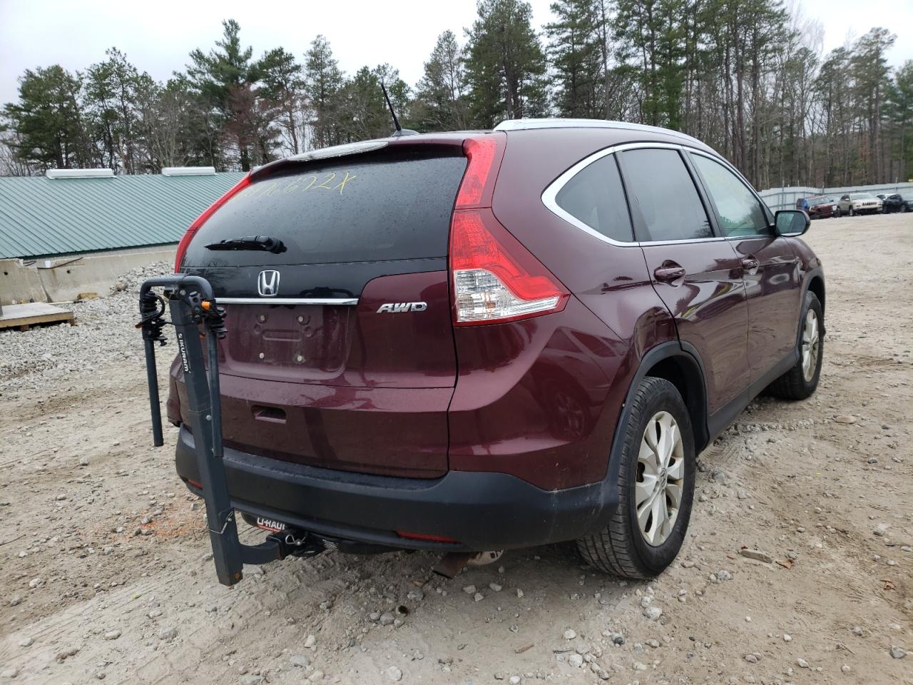 Photo 4 from auction – 2013 HONDA CR-V EXL with VIN 5J6RM4H76DL010194