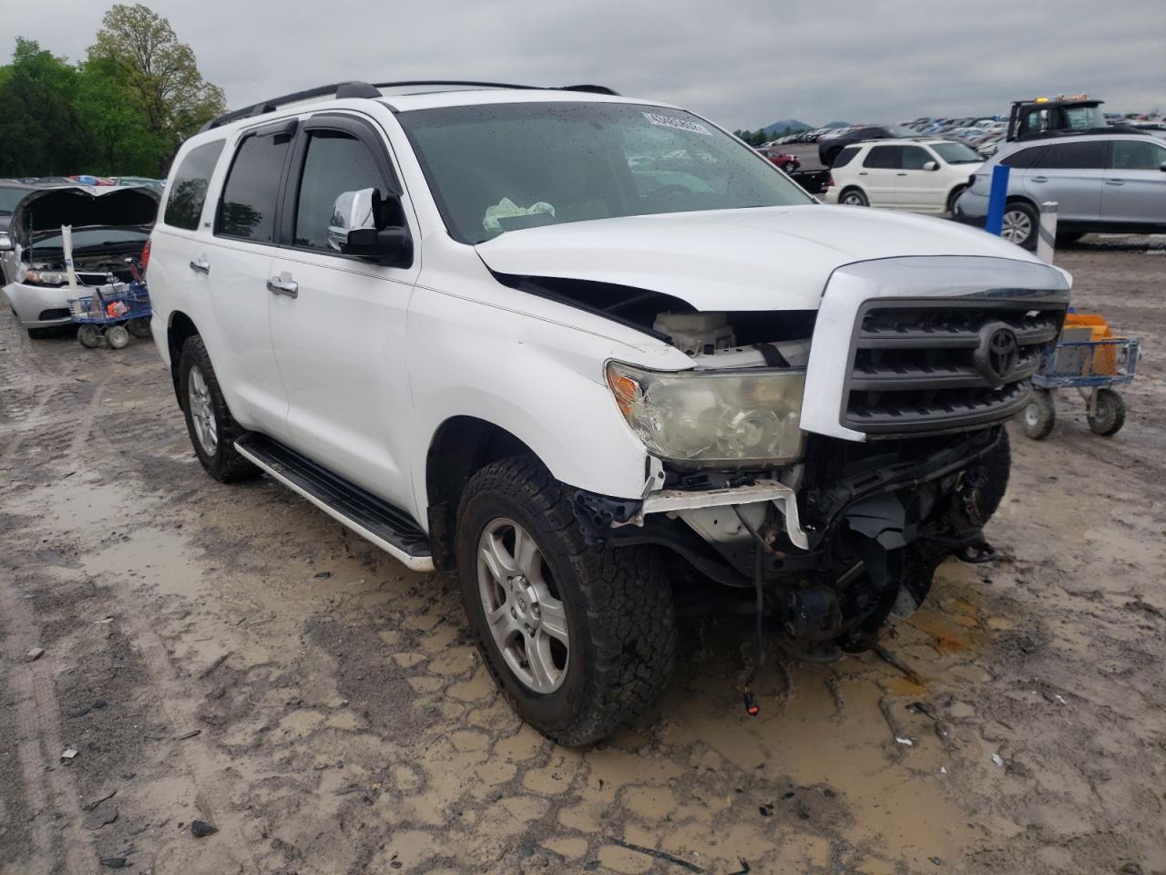 TOYOTA SEQUOIA 2008 with VIN 5TDBY64A58S004299 - Photo from auction