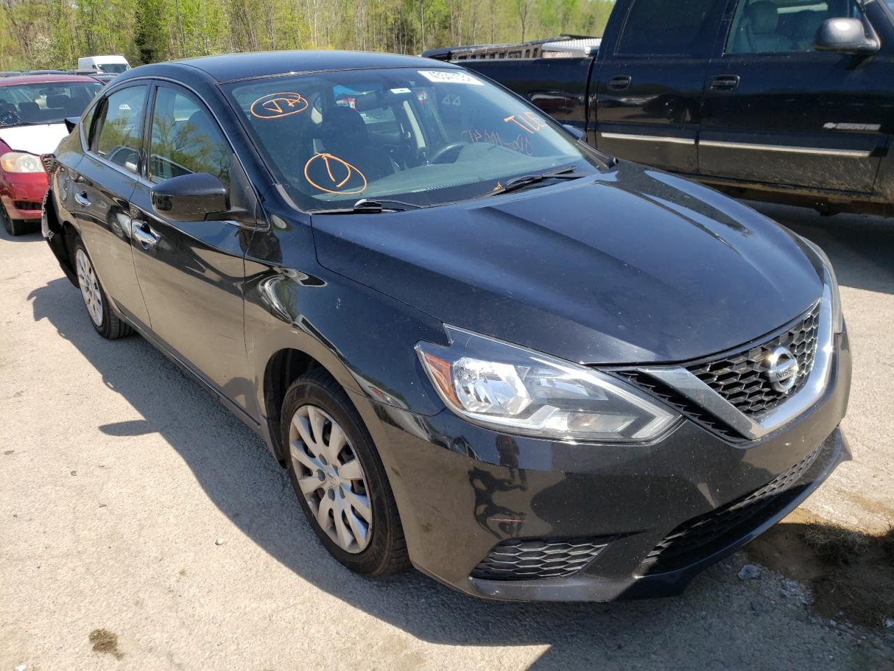 NISSAN SENTRA S 2016 with VIN 3N1AB7AP4GY251982 - Photo from auction