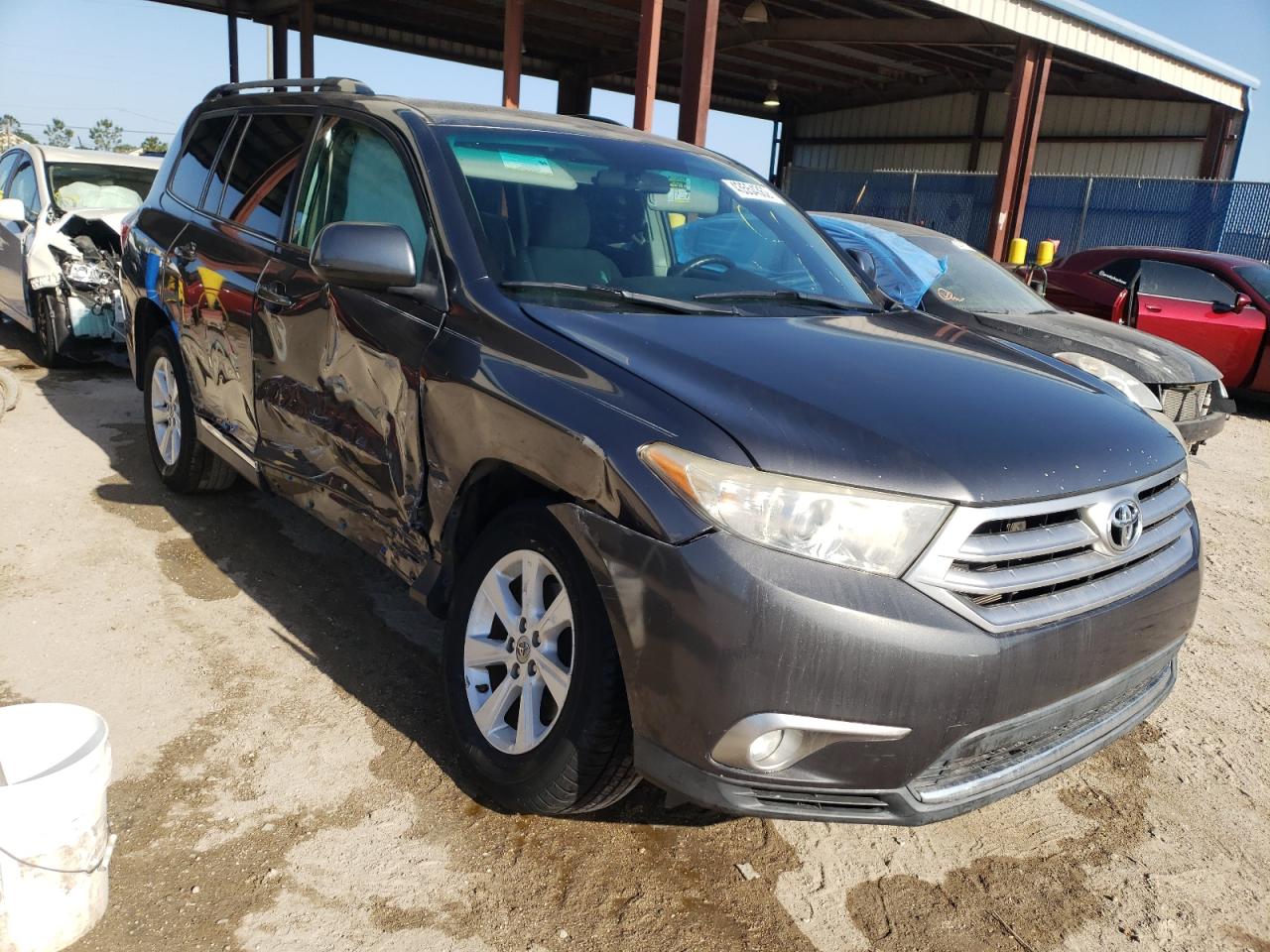 TOYOTA HIGHLANDER 2012 with VIN 5TDZK3EH3CS060986 - Photo from auction