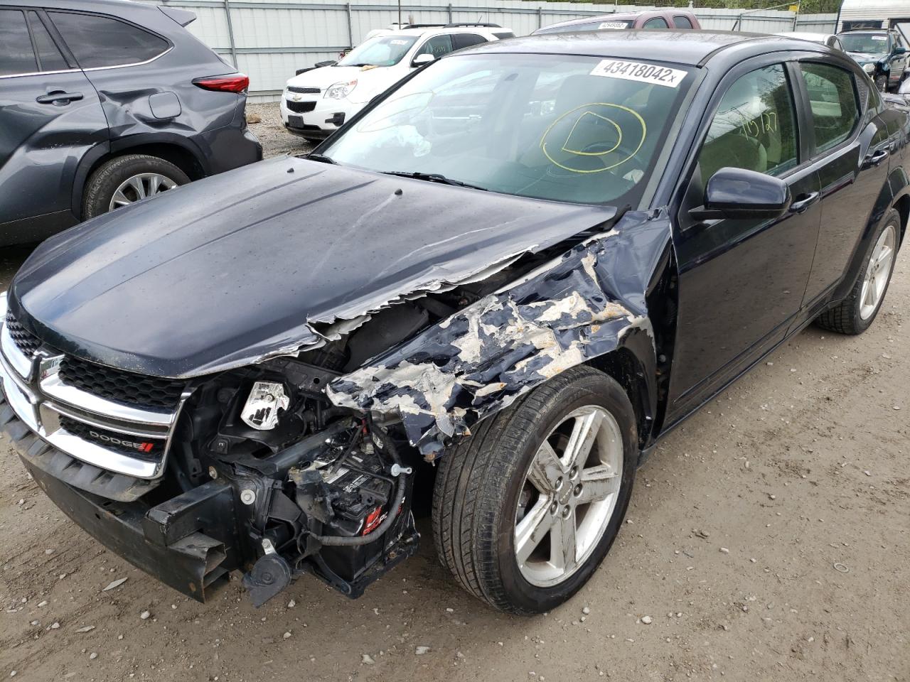 Photo 9 from auction – 2011 DODGE AVENGER MA with VIN 1B3BD1FB7BN556969