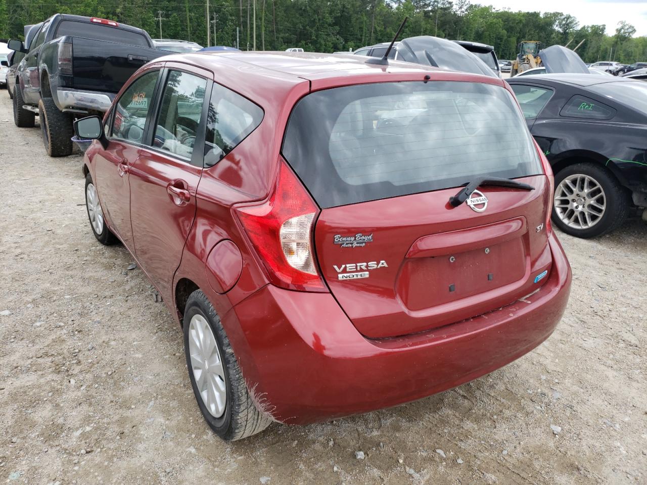 Photo 3 from auction – 2016 NISSAN VERSA NOTE with VIN 3N1CE2CP9GL356224