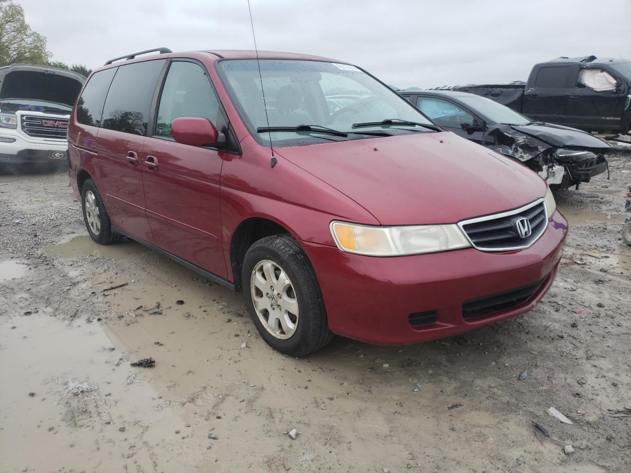 HONDA ODYSSEY EX 2002 with VIN 2HKRL18642H545346 - Photo from auction