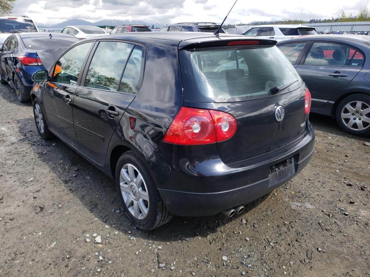 Photo 3 from auction – 2009 VOLKSWAGEN RABBIT with VIN WVWDB71K29W036707