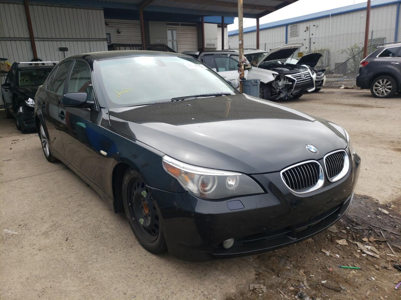 BMW 545 I 2005 with VIN WBANB33515B089594 - Photo from auction