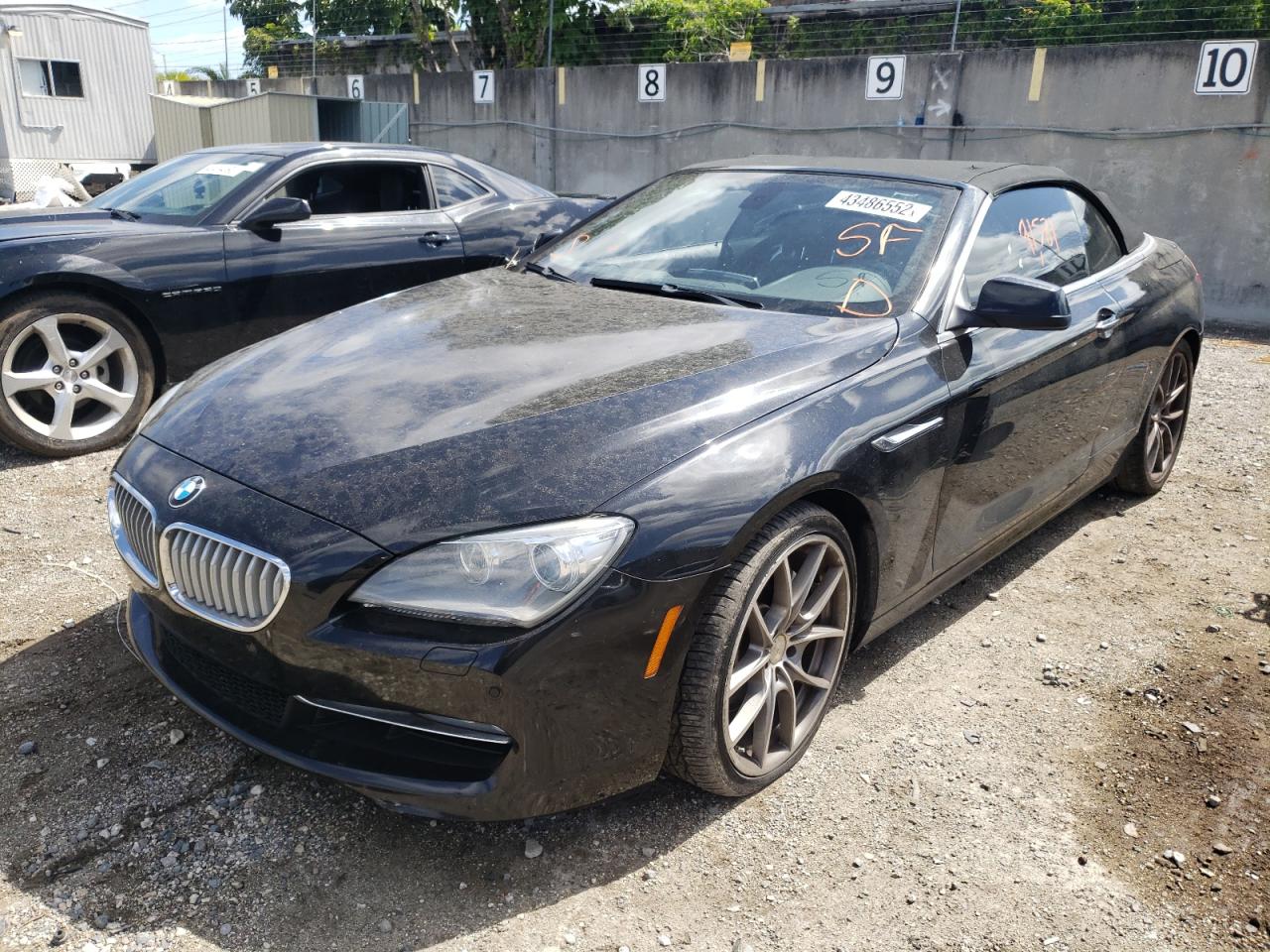 Photo 2 from auction – 2012 BMW 650 I with VIN WBALZ3C58CDL70781