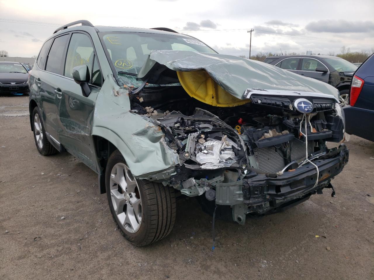 SUBARU FORESTER 2 2015 with VIN JF2SJAWC3FH594768 - Photo from auction