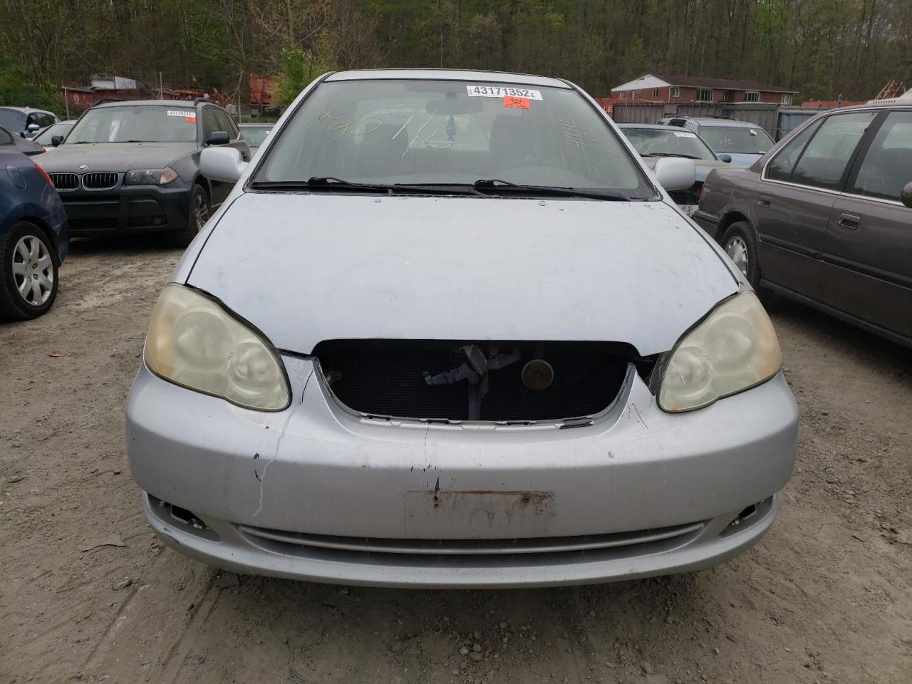 Photo 9 from auction – 2005 TOYOTA COROLLA CE with VIN JTDBR32E652051376