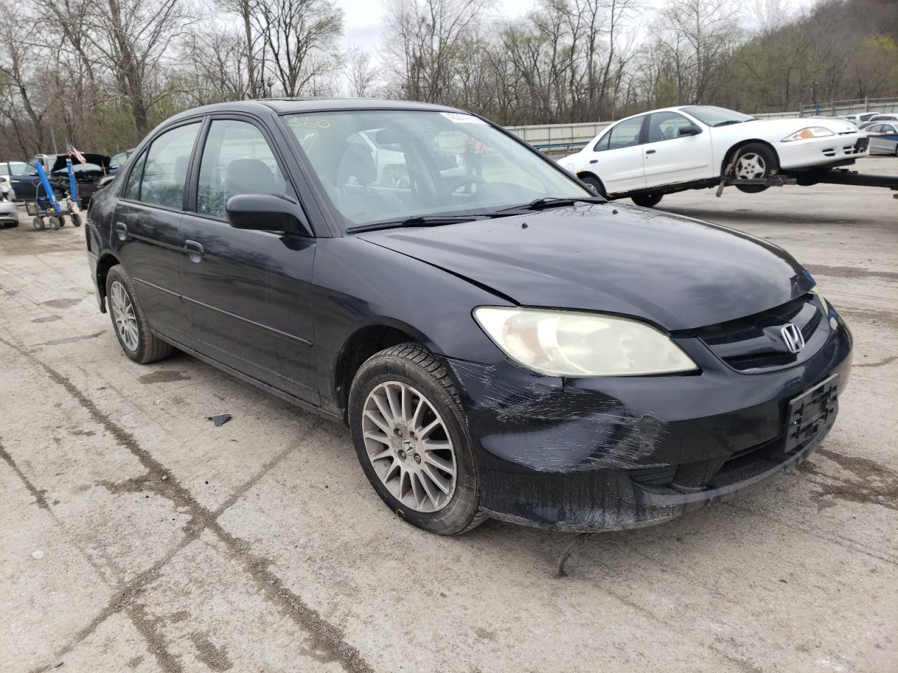 HONDA CIVIC EX 2005 with VIN 2HGES267X5H573234 - Photo from auction