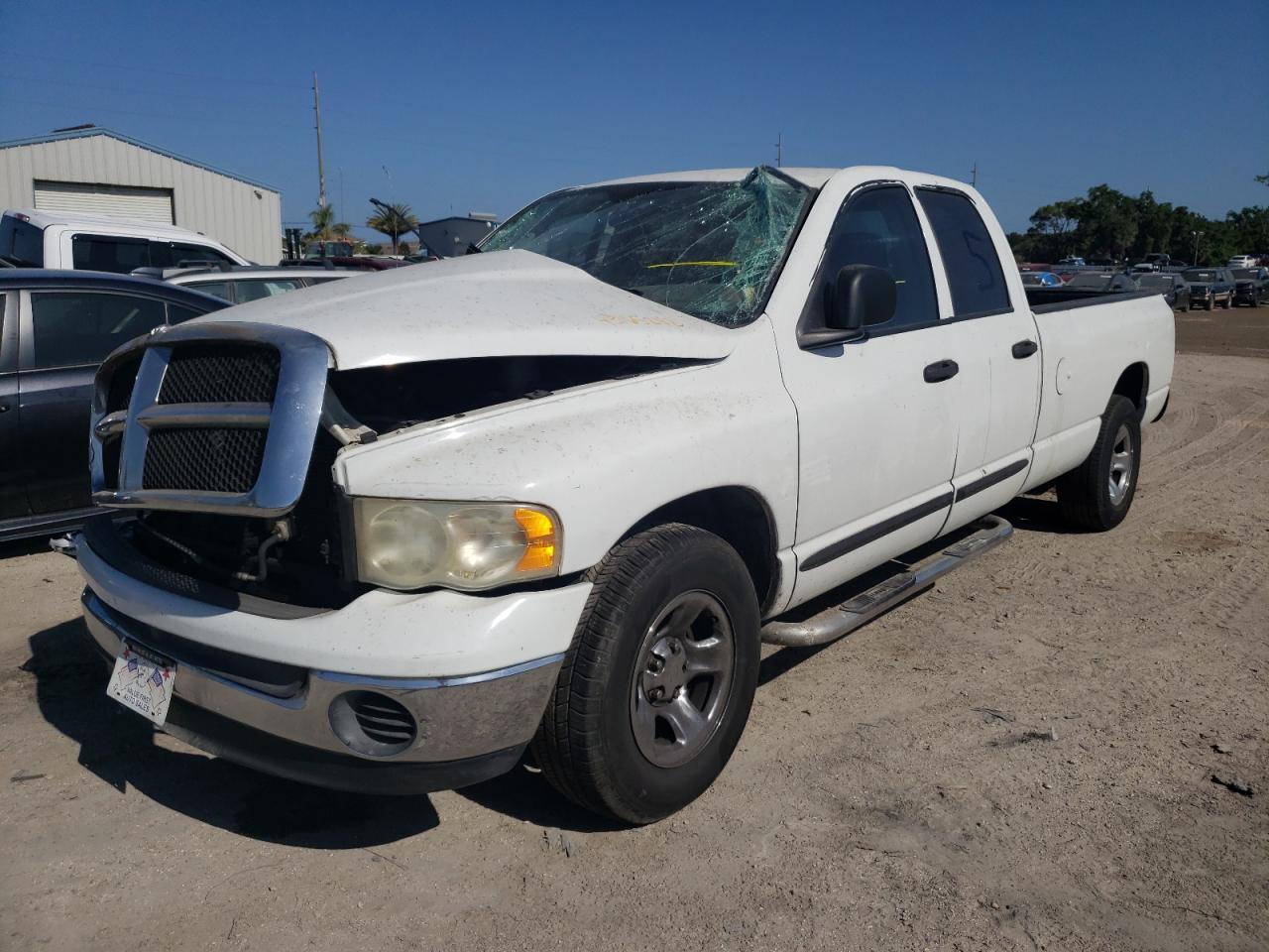 Photo 2 from auction – 2004 DODGE RAM 1500 S with VIN 1D7HA18D64J166302
