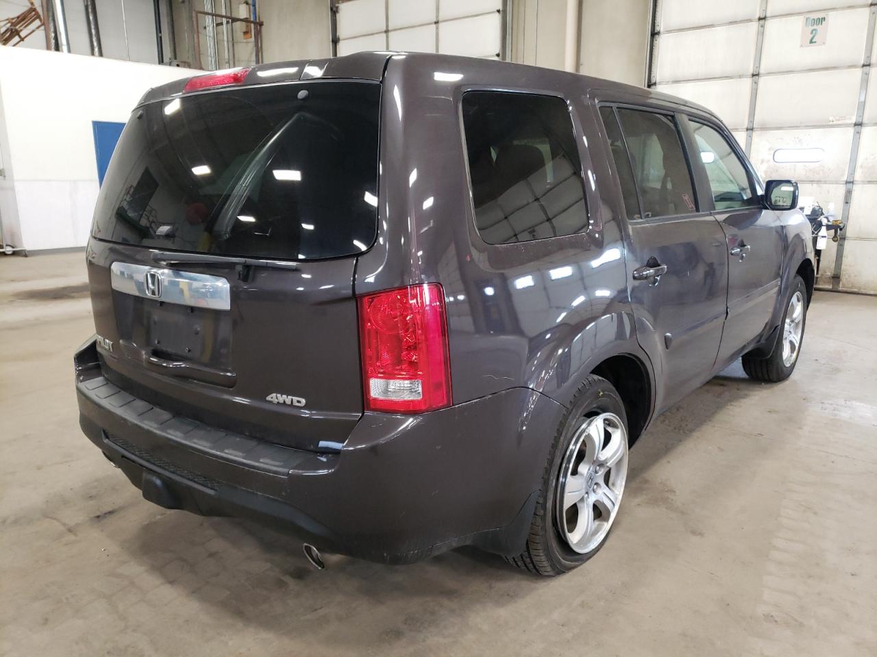 Photo 4 from auction – 2013 HONDA PILOT EXL with VIN 5FNYF4H56DB036159