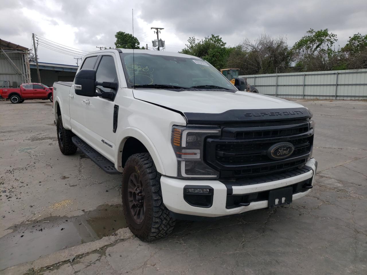 FORD F250 SUPER 2021 with VIN 1FT8W2BT3MEC87332 - Photo from auction