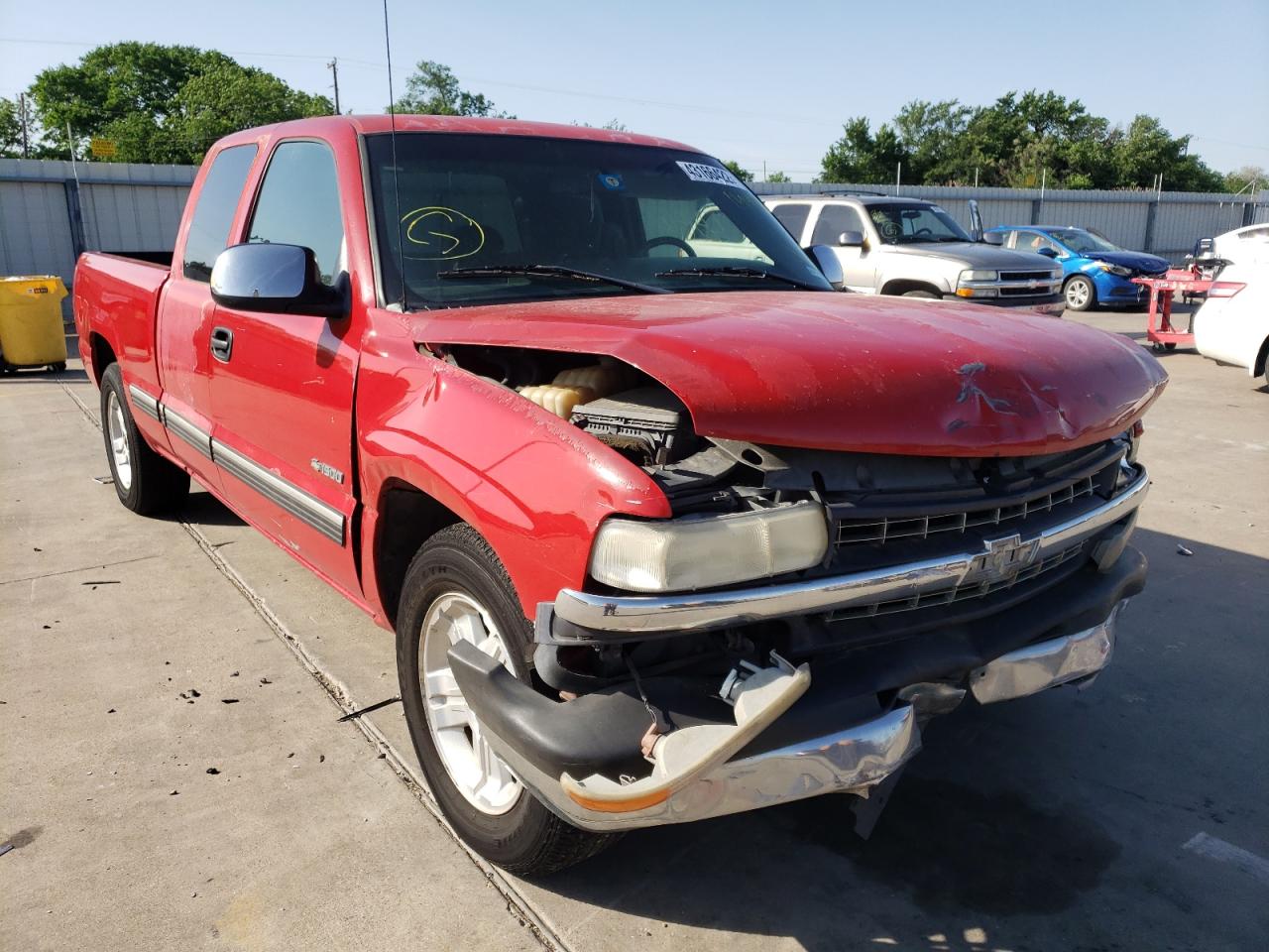 CHEVROLET SILVERADO 2001 with VIN 2GCEC19V511144988 - Photo from auction