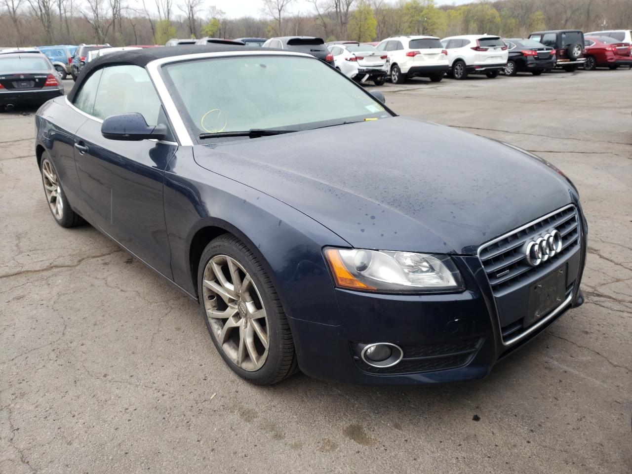 AUDI A5 2011 with VIN WAUCFAFH8BN019154 - Photo from auction