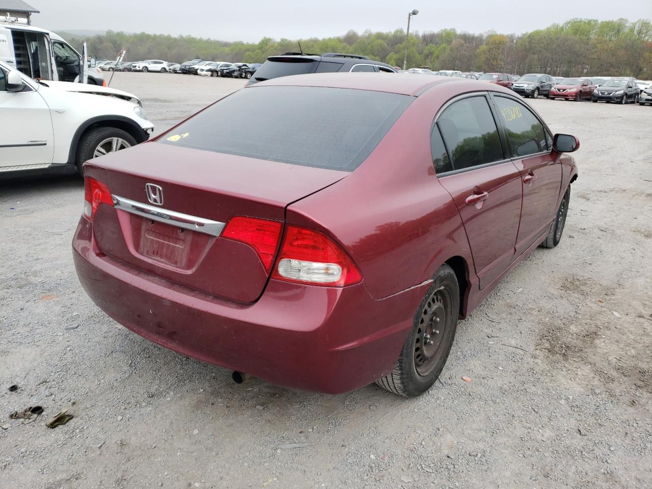 Photo 4 from auction – 2010 HONDA CIVIC LX with VIN 2HGFA1F5XAH554337