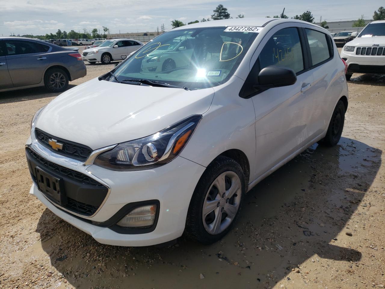 Photo 2 from auction – 2020 CHEVROLET SPARK LS with VIN KL8CB6SA2LC450759