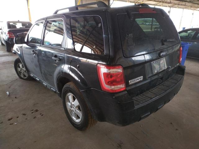 Photo 3 from auction – 2010 FORD ESCAPE XLT with VIN 1FMCU0D70AKB51477