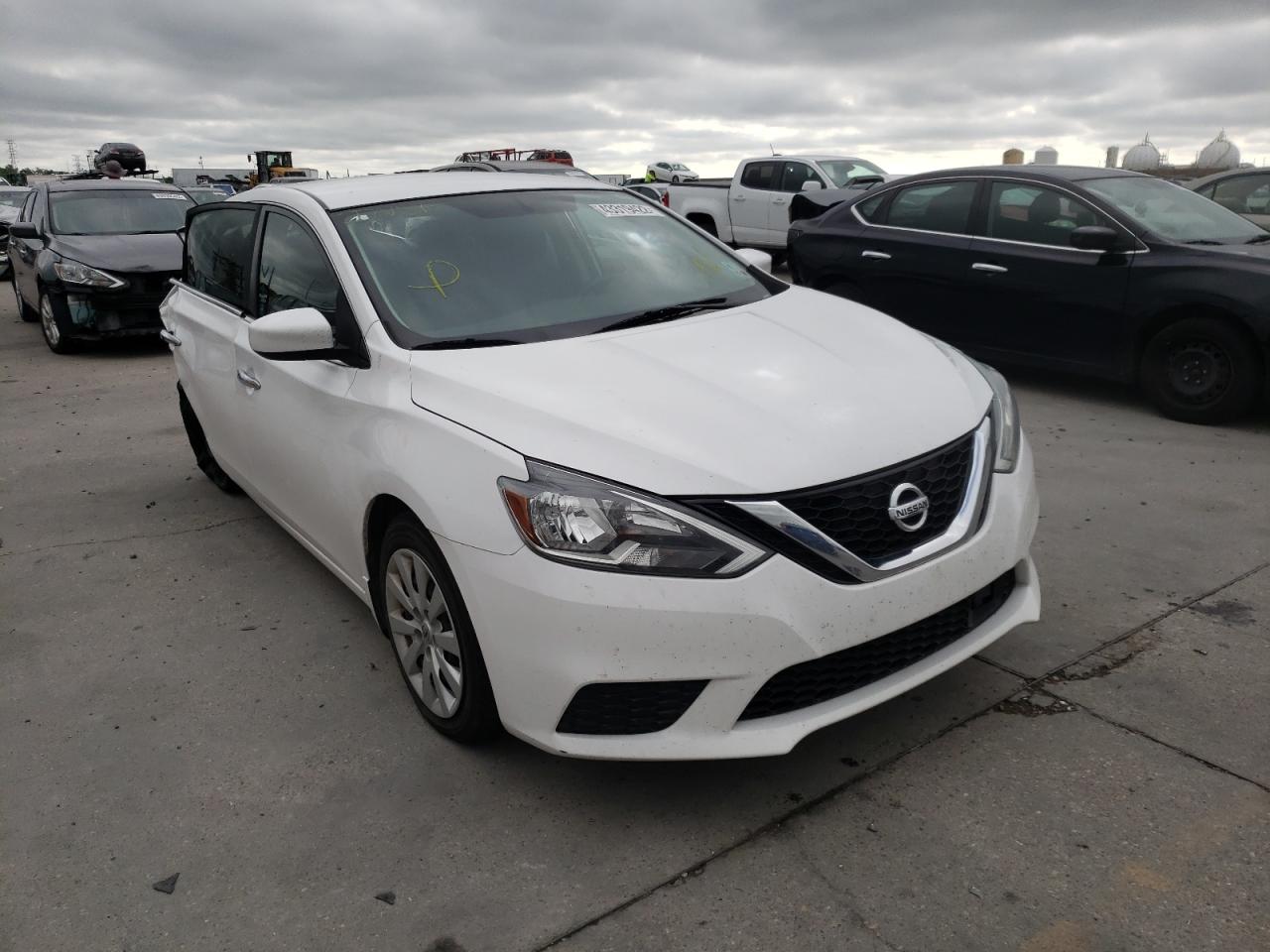 NISSAN SENTRA S 2018 with VIN 3N1AB7AP1JY338276 - Photo from auction