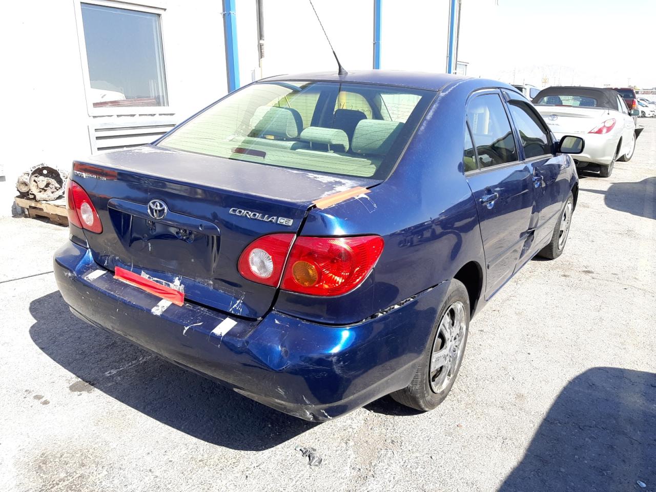 Photo 4 from auction – 2007 TOYOTA COROLLA CE with VIN 1NXBR32E87Z896670