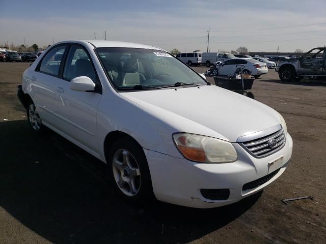 KIA SPECTRA EX 2008 with VIN KNAFE121885535113 - Photo from auction