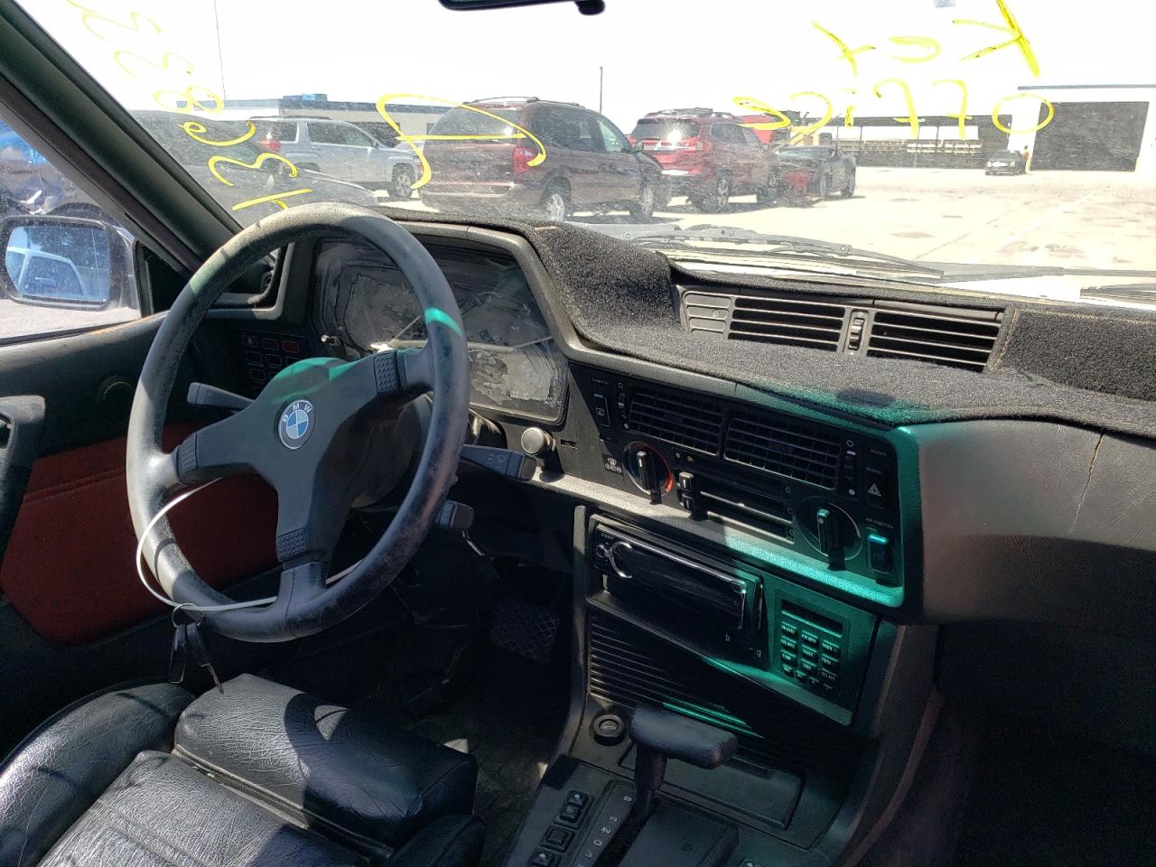 Photo 9 from auction – 1986 BMW 635 CSI AU with VIN WBAEC8406G0613270