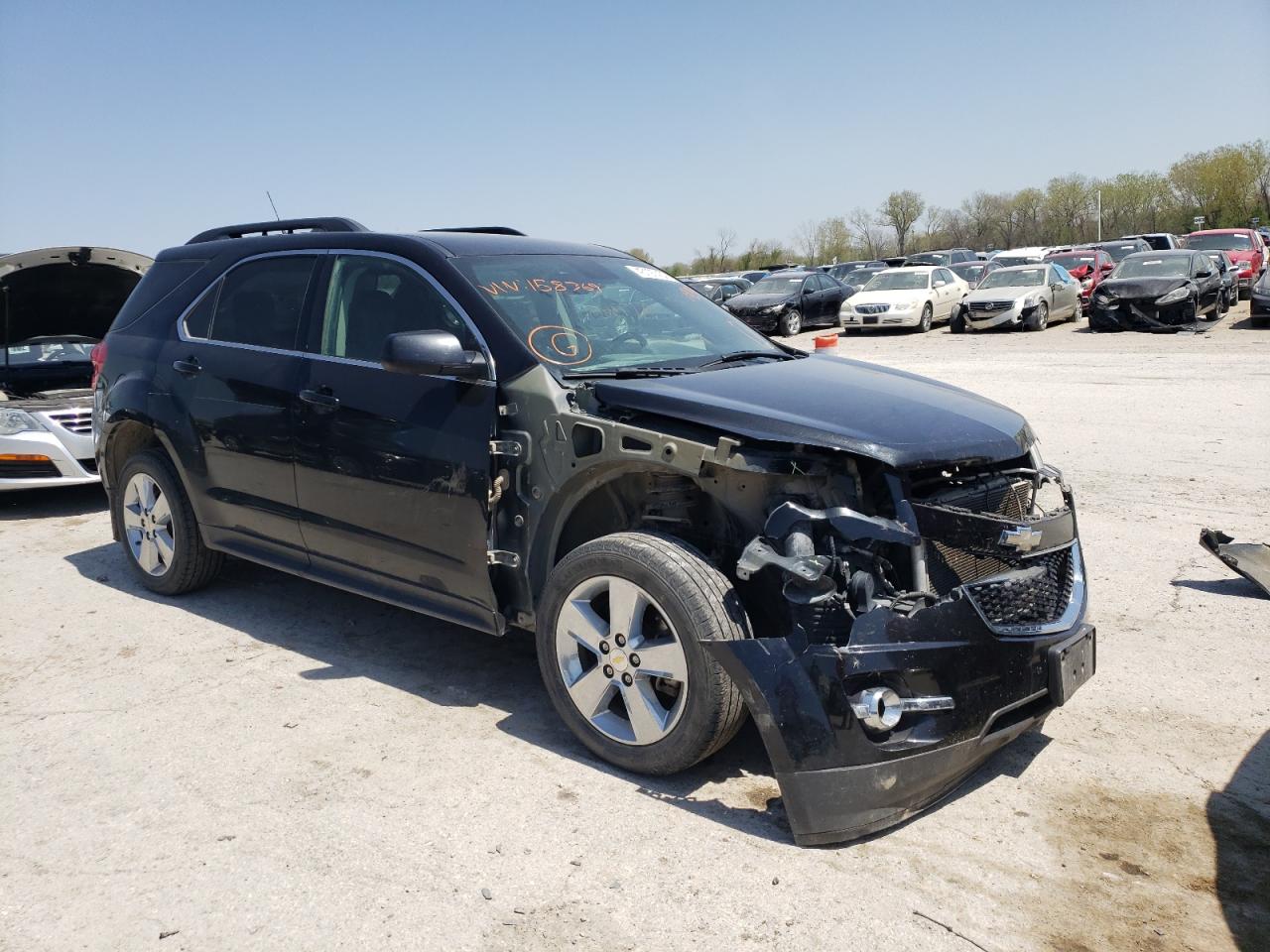 CHEVROLET EQUINOX LT 2012 with VIN 2GNFLNEK8C6158369 - Photo from auction