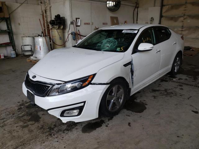 Photo 2 from auction – 2015 KIA OPTIMA LX with VIN 5XXGM4A70FG381104