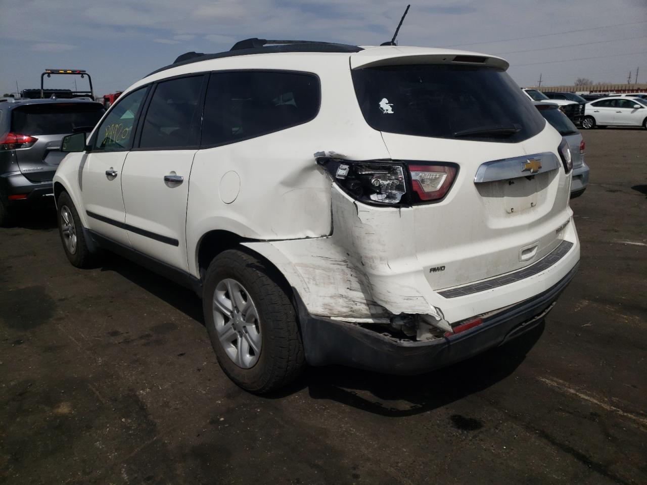Photo 9 from auction – 2014 CHEVROLET TRAVERSE L with VIN 1GNKVFED4EJ237494
