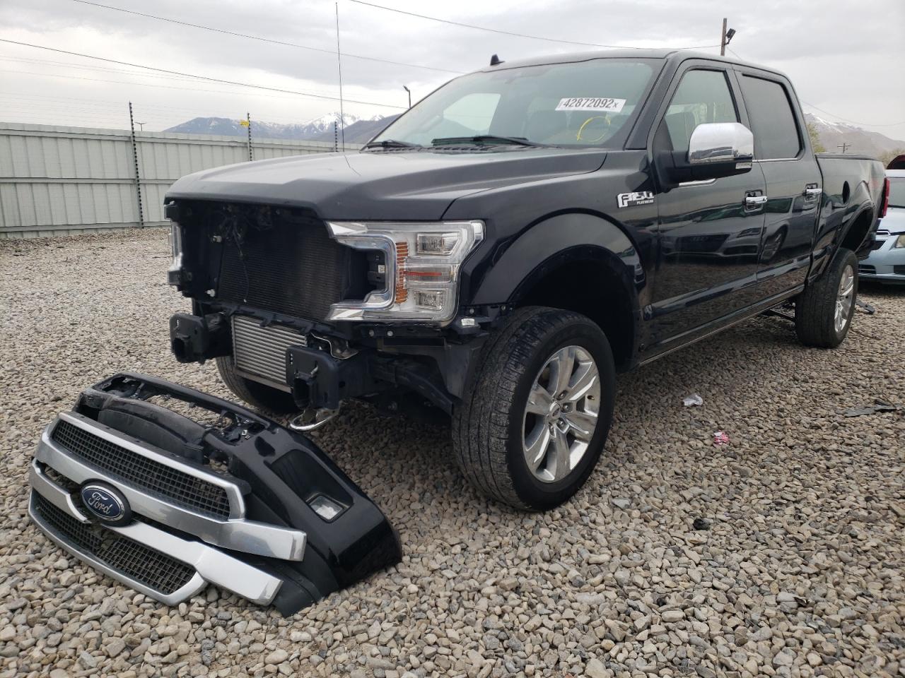 Photo 2 from auction – 2018 FORD F150 SUPER with VIN 1FTFW1EG1JFC15468