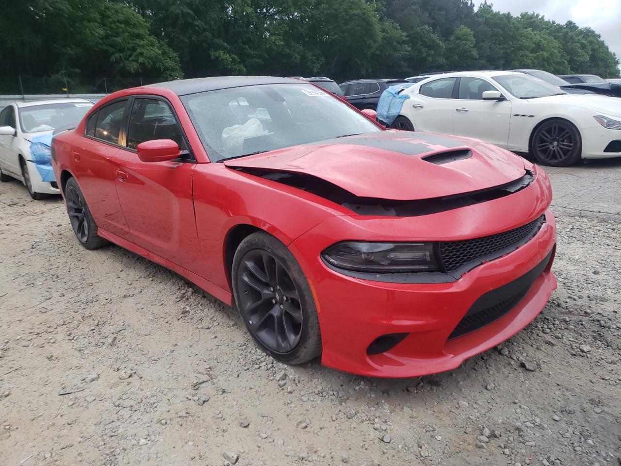 DODGE CHARGER R/ 2020 with VIN 2C3CDXCT4LH208175 - Photo from auction
