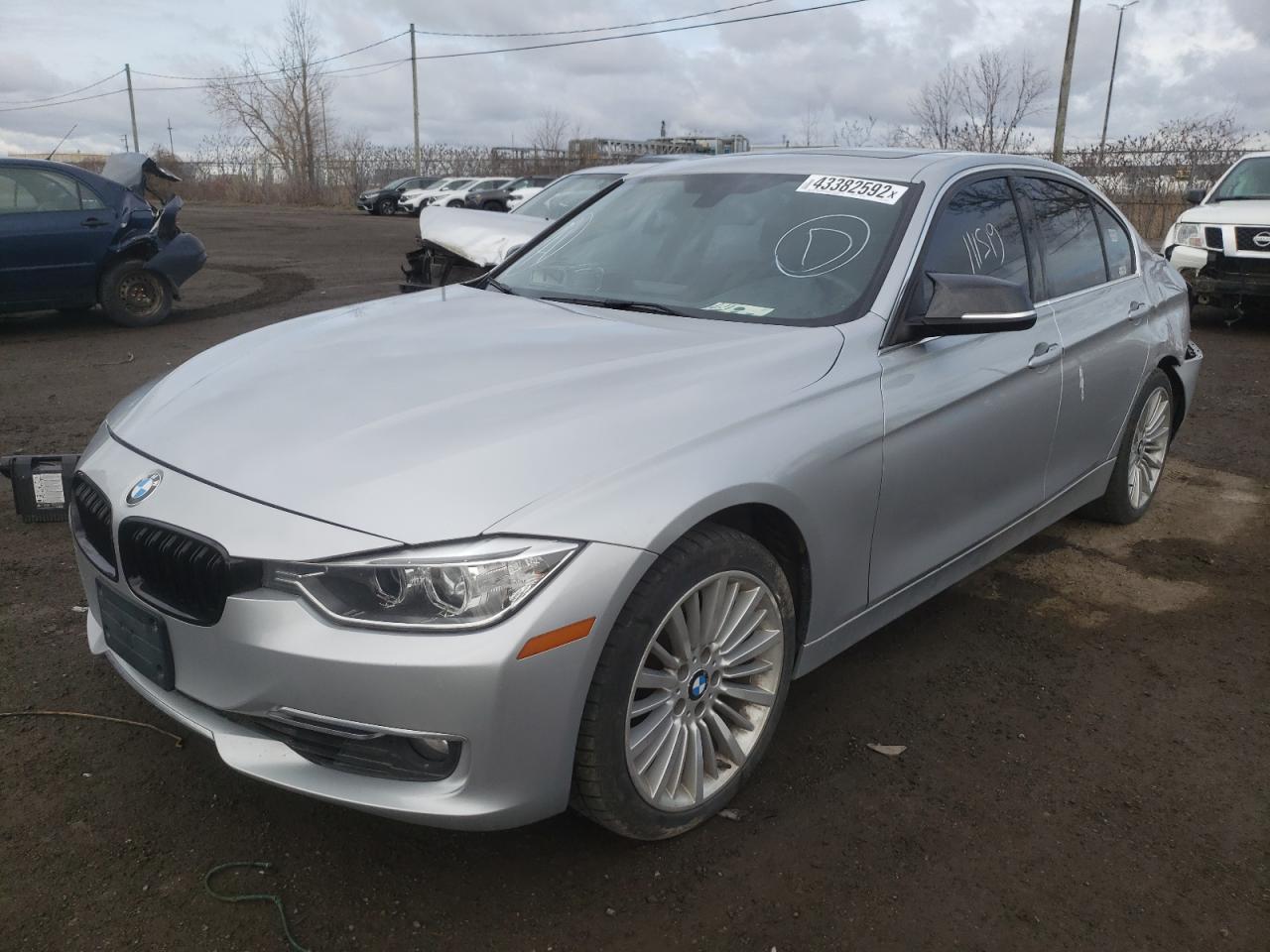 Photo 2 from auction – 2014 BMW 328 XI with VIN WBA3B3G52ENR85127