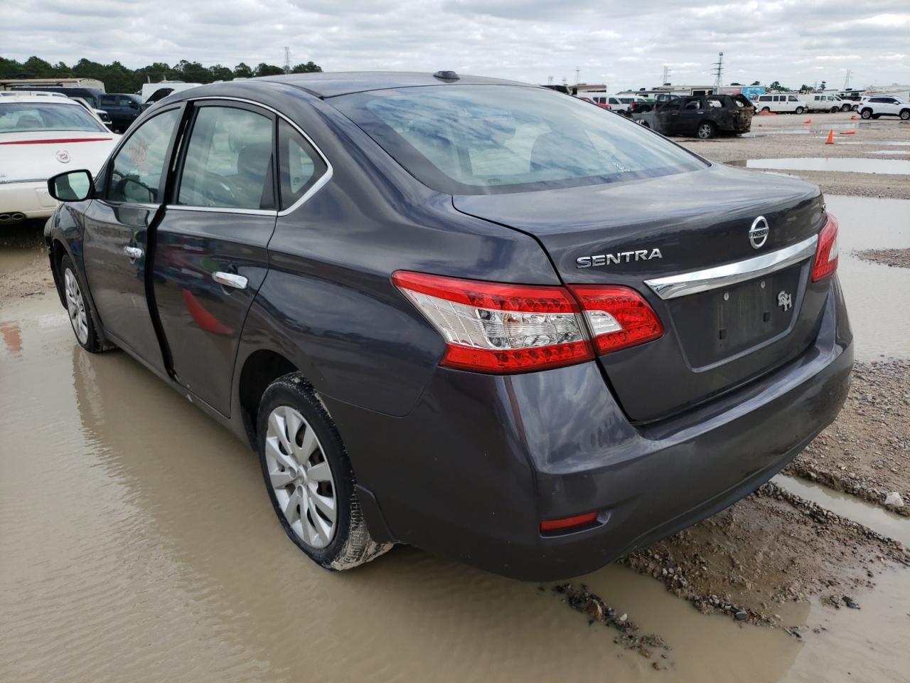 Photo 3 from auction – 2015 NISSAN SENTRA S with VIN 3N1AB7AP1FL696756