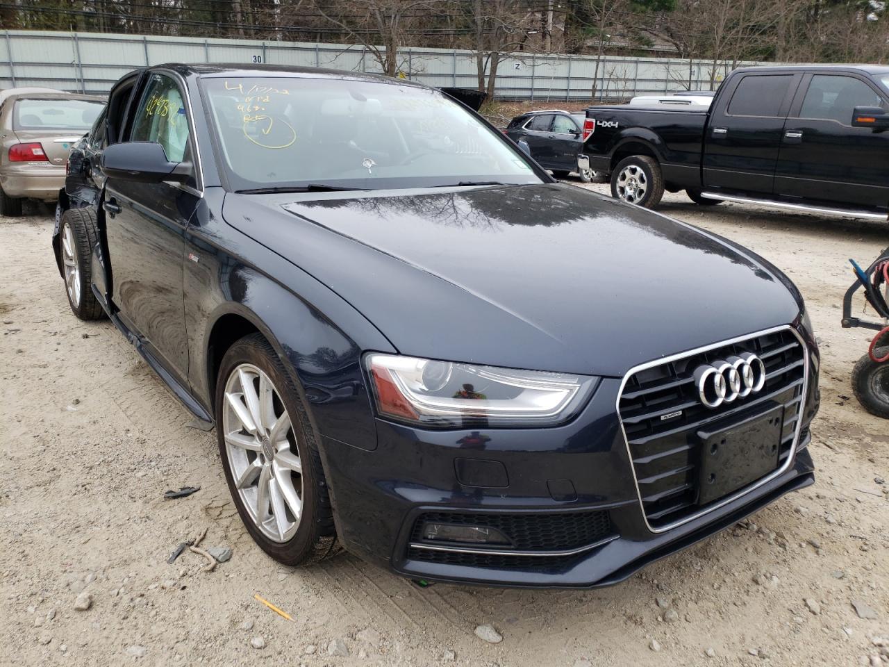 AUDI A4 PREMIUM 2015 with VIN WAUBFAFL0FN034690 - Photo from auction