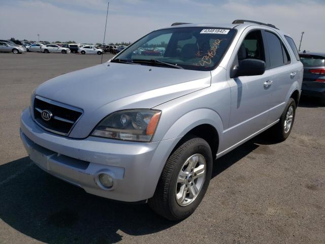 Photo 4 from auction – 2005 KIA SORENTO EX with VIN KNDJD733X55400584