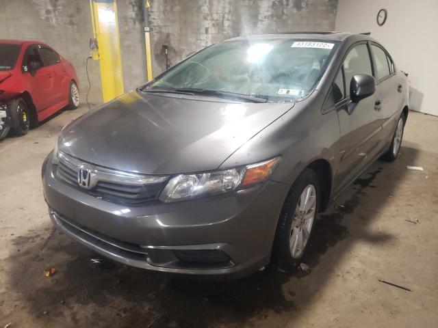 Photo 2 from auction – 2012 HONDA CIVIC EX with VIN 2HGFB2F86CH501876
