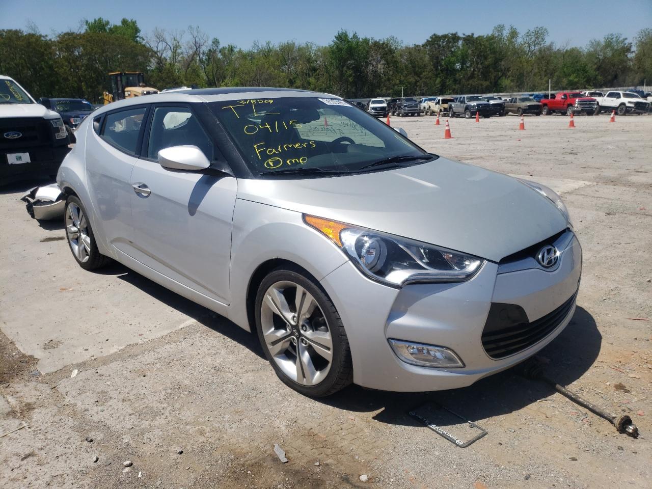 Photo 1 from auction – 2017 HYUNDAI VELOSTER with VIN KMHTC6AD2HU318209