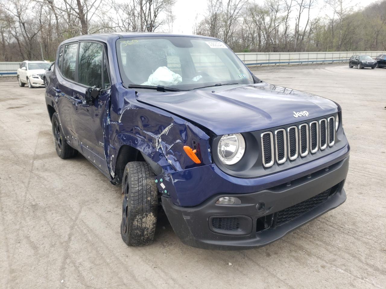 Photo 9 from auction – 2018 JEEP RENEGADE S with VIN ZACCJBAB1JPJ11218