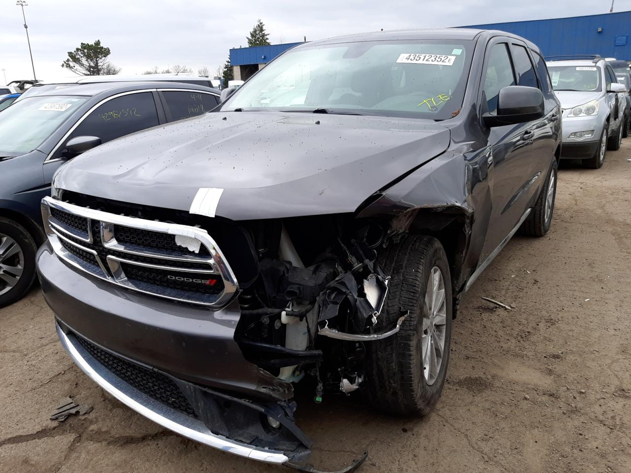 Photo 2 from auction – 2014 DODGE DURANGO SX with VIN 1C4RDJAG2EC381501