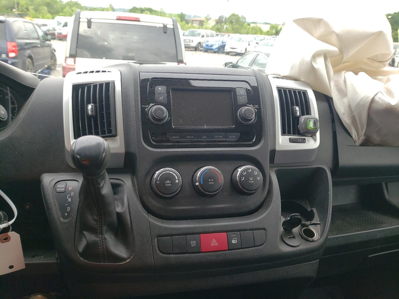 Photo 9 from auction – 2018 RAM PROMASTER with VIN 3C6TRVDG1JE100602