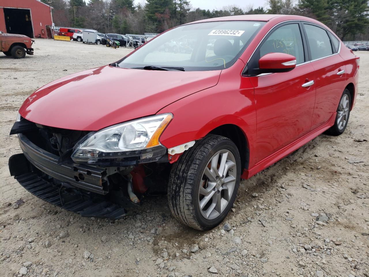 Photo 2 from auction – 2015 NISSAN SENTRA S with VIN 3N1AB7AP2FY304158