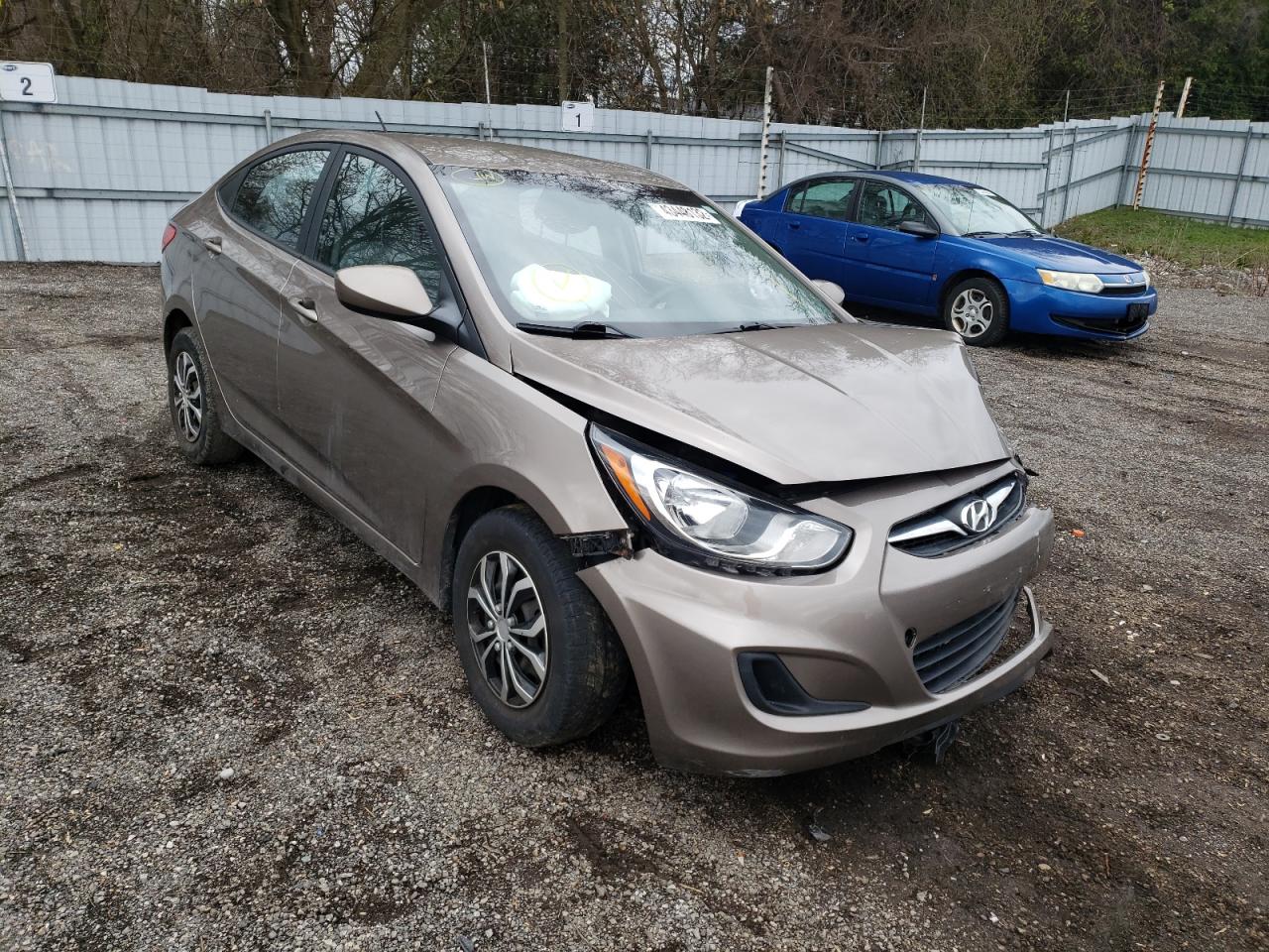 Photo 1 from auction – 2013 HYUNDAI ACCENT GLS with VIN KMHCT4AE2DU275630
