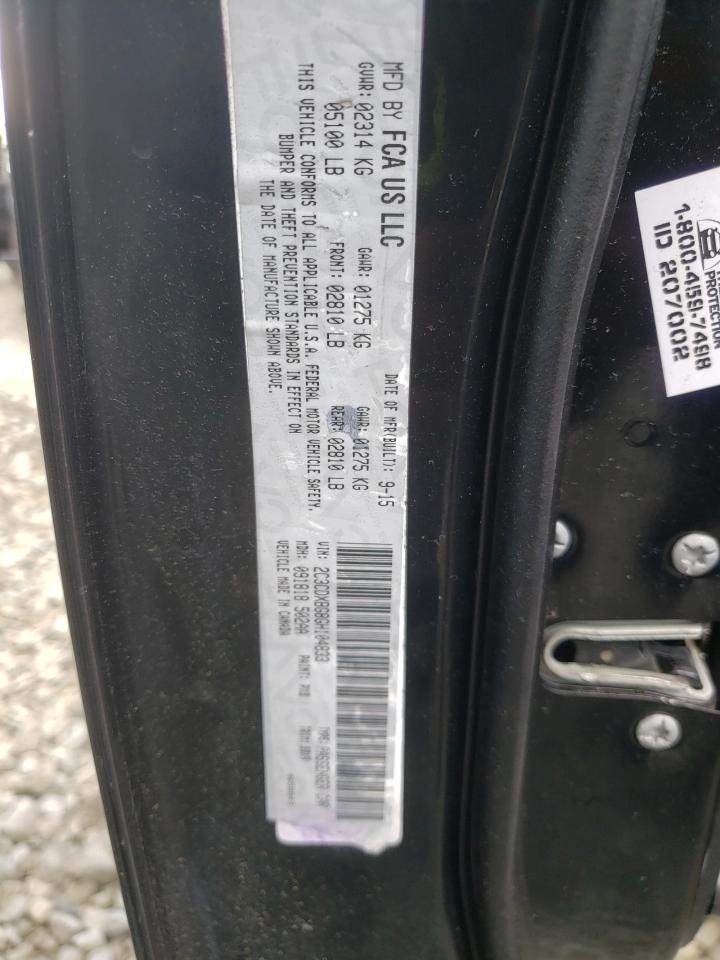 Photo 10 from auction – 2016 DODGE CHARGER SE with VIN 2C3CDXBG8GH104833