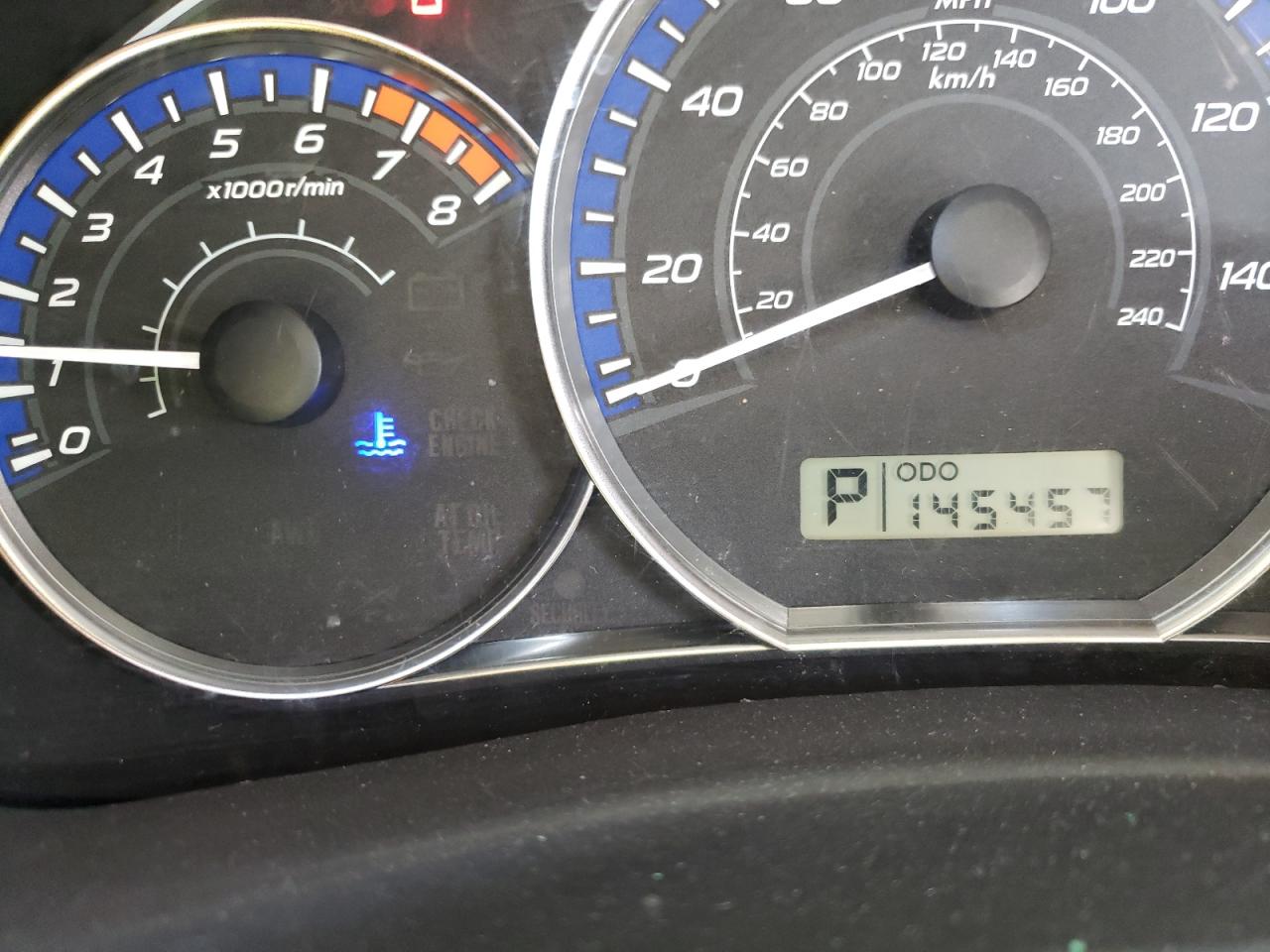 Photo 8 from auction – 2010 SUBARU FORESTER 2 with VIN JF2SH6FC9AH787346