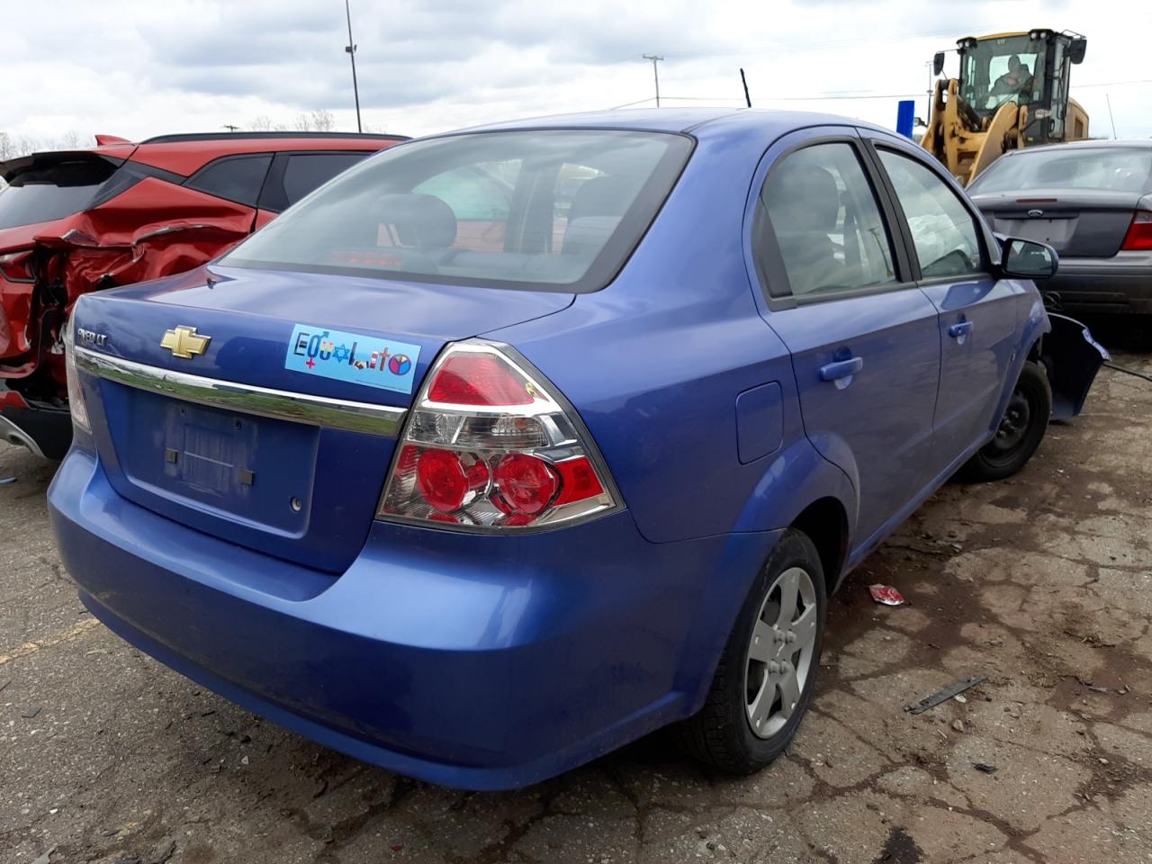 Photo 4 from auction – 2009 CHEVROLET AVEO LS with VIN KL1TD56E79B378763