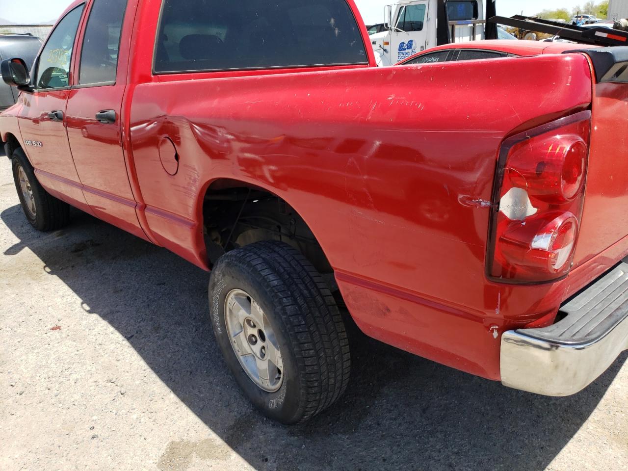 Photo 9 from auction – 2007 DODGE RAM 1500 S with VIN 1D7HA18N97J542939