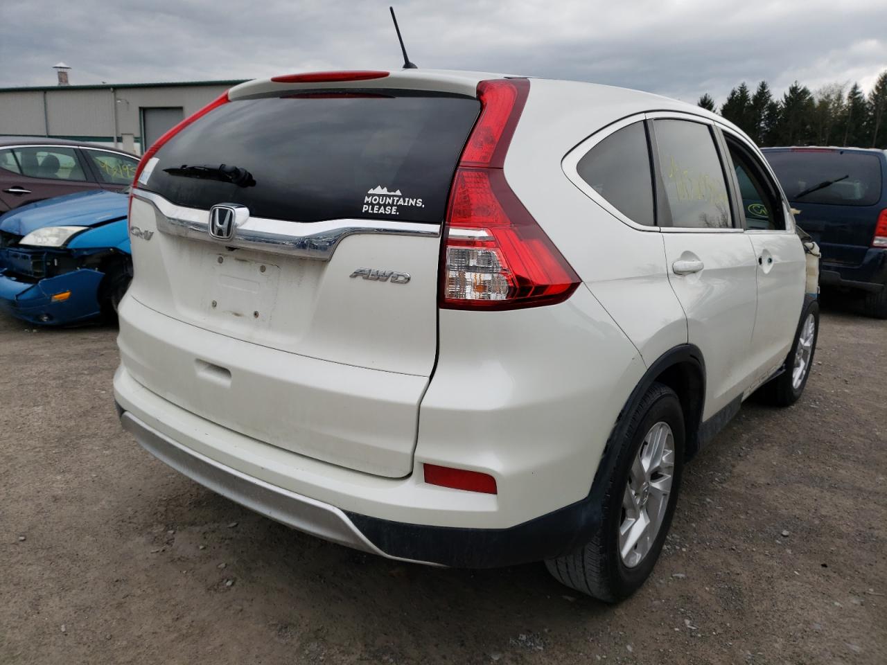 Photo 4 from auction – 2015 HONDA CR-V EX with VIN 5J6RM4H54FL039212