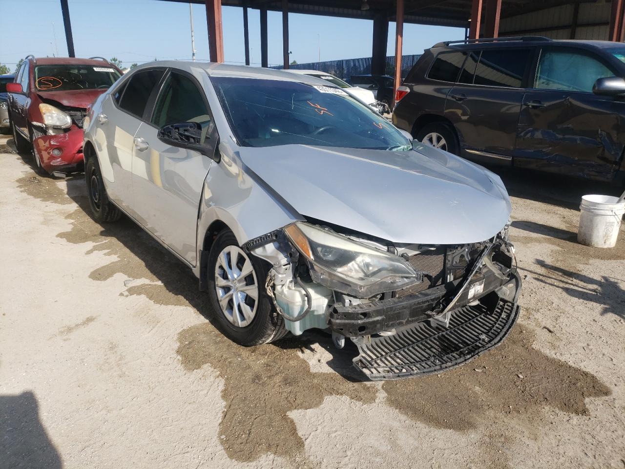 TOYOTA COROLLA L 2014 with VIN 2T1BURHE5EC187055 - Photo from auction