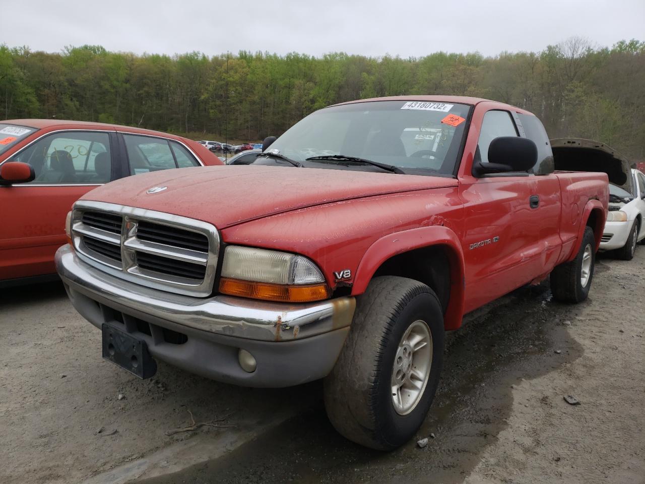Photo 2 from auction – 1999 DODGE DAKOTA with VIN 1B7GG22Y8XS202236